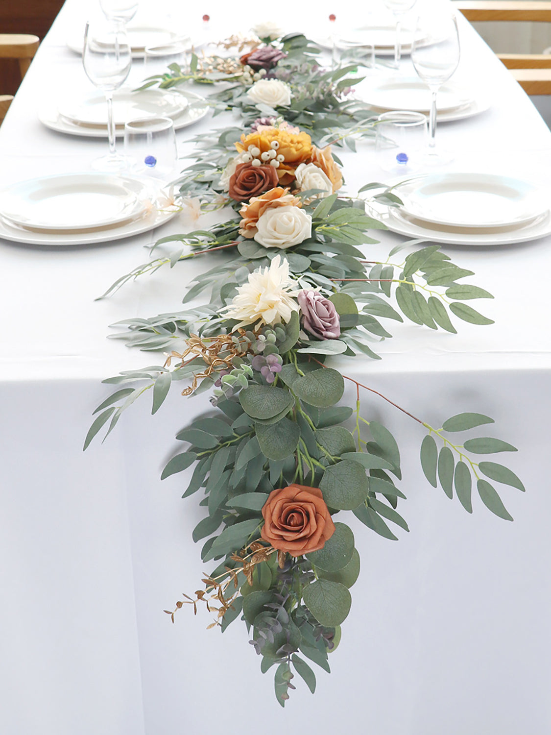 Sunset Terracotta & Orange Complete Wedding Bundle — Wedding Venue Décor