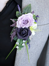 Violet & Purple Wedding Essentials Bundle — Bridal Party Flowers