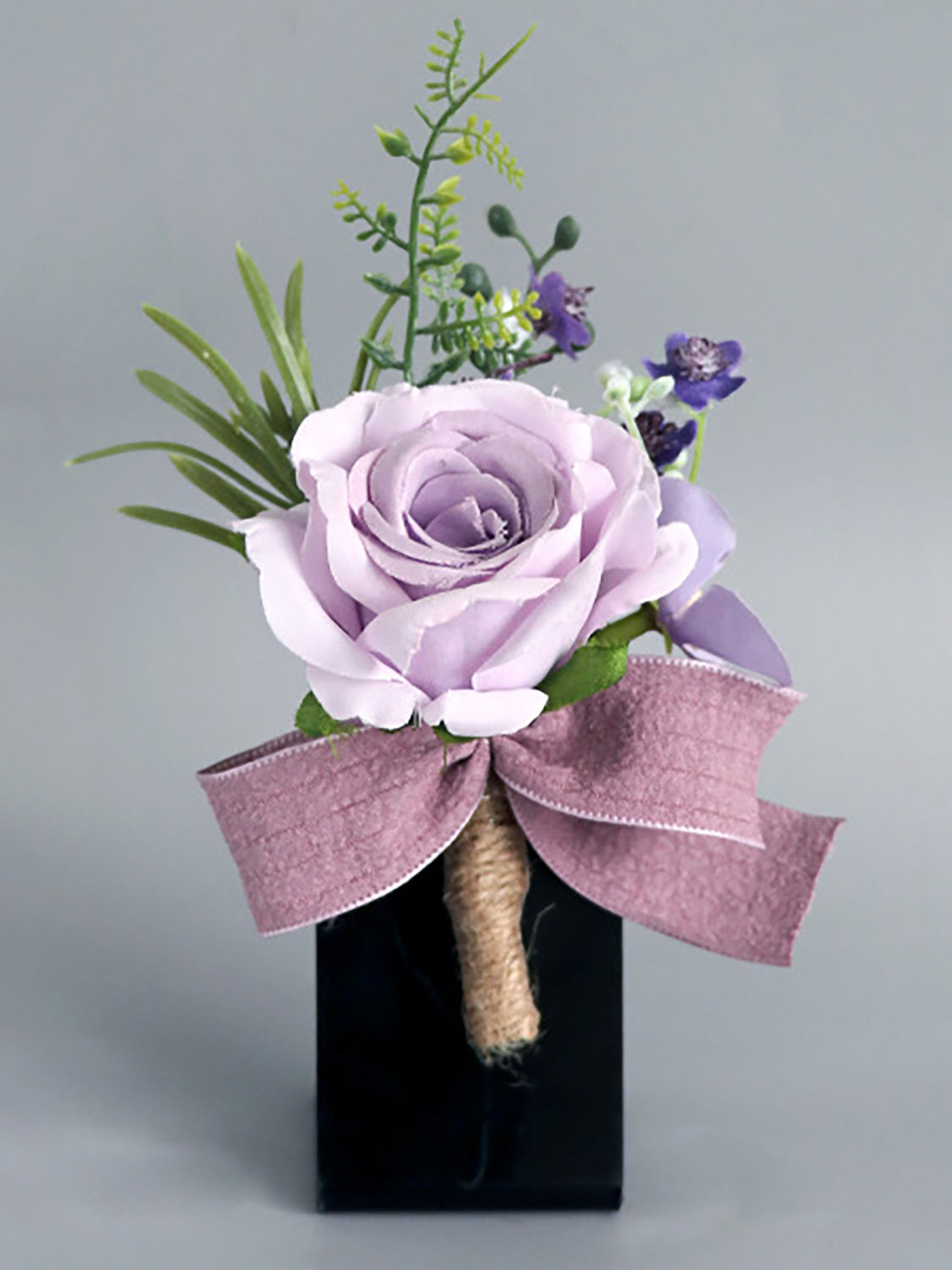 Violet & Purple Wedding Essentials Bundle — Bridal Party Flowers