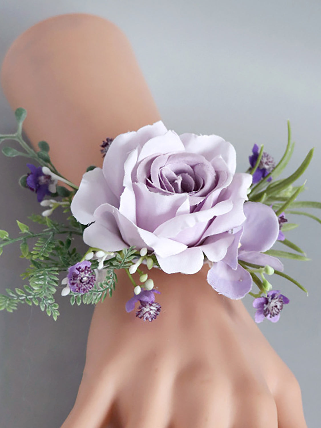Violet & Purple Wedding Essentials Bundle — Bridal Party Flowers