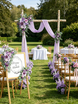 Violet & Purple Complete Wedding Bundle — Wedding Venue Décor
