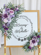 Violet & Purple Complete Wedding Bundle — Wedding Venue Décor