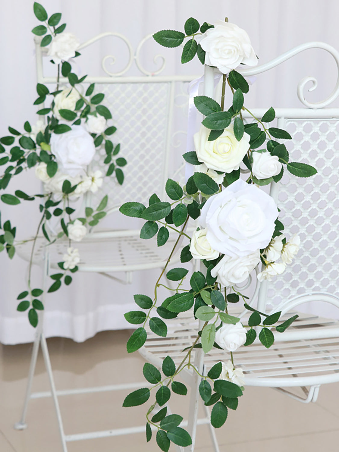 Whites & Green Complete Wedding Bundle — Wedding Venue Décor