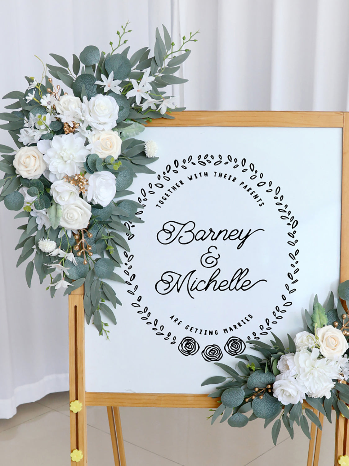 Whites & Green Complete Wedding Bundle — Wedding Venue Décor