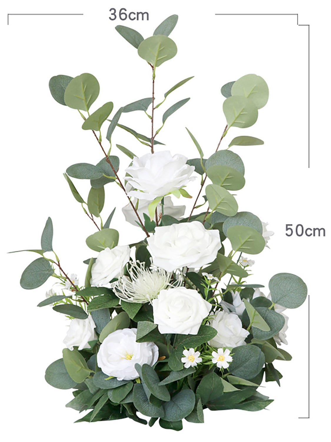 Whites & Green Complete Wedding Bundle — Wedding Venue Décor