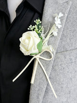 Whites & Green Wedding Essentials Bundle — Bridal Party Flowers