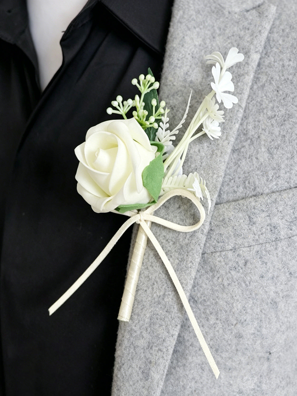 Whites & Green Wedding Essentials Bundle — Bridal Party Flowers