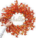 Autumn Forsythia Door Wreath - 22
